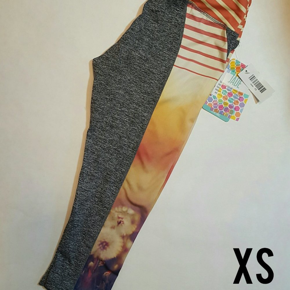 LuLaRoe Jade XS Gorgeous Print